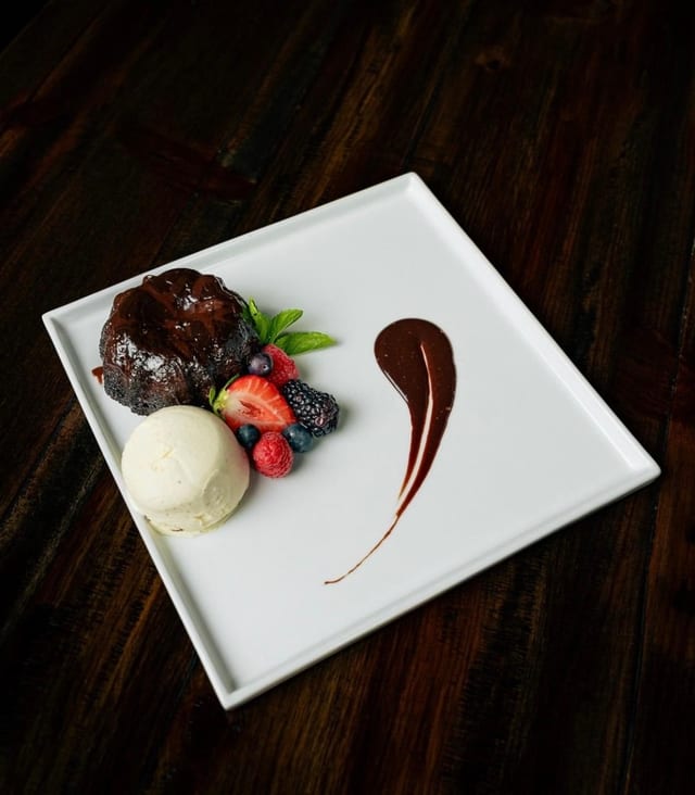 Molten Chocolate Cake.