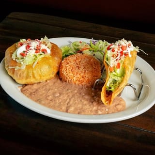 L-2 Sope and Enchilada