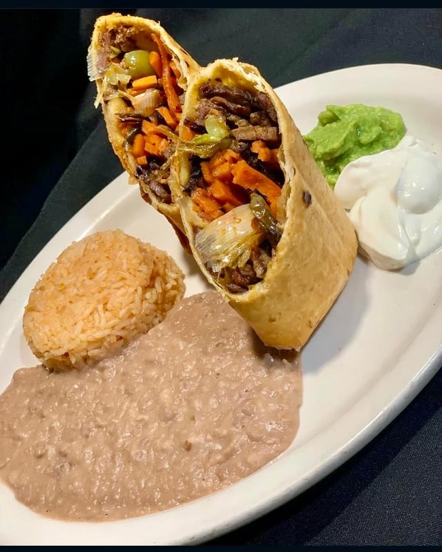 Chimichanga Dinner.