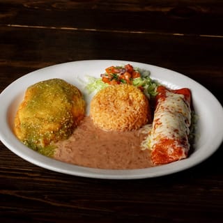 #2 Relleno & Enchilada