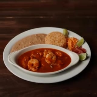 Camarones A La Diabla Dinner